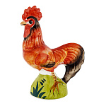  Керамика  "ПЕТУШОК" красный  выс. ок13см 