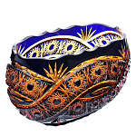 0049213/SR/4626020 САЛАТНИК "ЛАДЬЯ" б пр рис h 183mm d 321*186mm weight 6,0кг