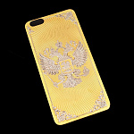 0032259/ФР-пластик Златоуст чехол для телефона I-PHONE, позолота,  в П/У