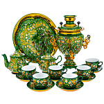 0069458-3л Самовар электрический с сервизом на 6 персон "ЛАНДЫШ"