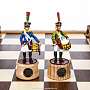 Шахматы деревянные с оловянными фигурами "Бородинское сражение", фотография 6. Интернет-магазин ЛАВКА ПОДАРКОВ