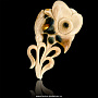 Брошь из бивня мамонта "Солнечный цветок", фотография 1. Интернет-магазин ЛАВКА ПОДАРКОВ