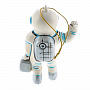 Керамическая елочная игрушка "Космонавт", фотография 3. Интернет-магазин ЛАВКА ПОДАРКОВ
