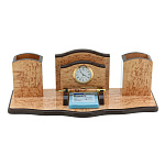 201629 Карельская береза Письменный набор,39*15 см