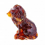 Янтарная статуэтка "Лев", фотография 3. Интернет-магазин ЛАВКА ПОДАРКОВ
