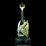 Скульптура из натурального камня "Дракон с трезубцем", фотография 2. Интернет-магазин ЛАВКА ПОДАРКОВ