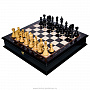 Подарочные шахматы VIP-класса с фигурами ручной работы 48х48 см, фотография 1. Интернет-магазин ЛАВКА ПОДАРКОВ