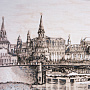 Картина на холсте "Старая Москва" 55х37 см (в ассортименте), фотография 4. Интернет-магазин ЛАВКА ПОДАРКОВ