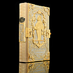 Подарочная книга с позолотой и фианитами "Осенней неги поцелуй". Златоуст