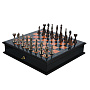 Шахматы с металлическими фигурами 45х45 см, фотография 14. Интернет-магазин ЛАВКА ПОДАРКОВ
