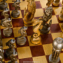 Эксклюзивные большие деревянные шахматы "Море" 100х100 см, фотография 8. Интернет-магазин ЛАВКА ПОДАРКОВ