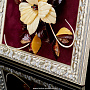 Панно янтарное "Лилии", фотография 4. Интернет-магазин ЛАВКА ПОДАРКОВ