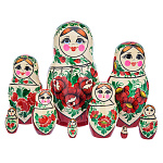 00151583/9м/53-120 МАТРЕШКА "Сударушка" 9мест  АР Рег№72 (53-120)