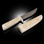 Нож сувенирный из натуральной кости