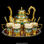 Чайный сервиз на 4 персоны "Восточная ночь". Златоуст, фотография 2. Интернет-магазин ЛАВКА ПОДАРКОВ