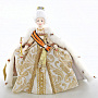 Фарфоровая кукла ручной работы "Императрица Екатерина II", фотография 5. Интернет-магазин ЛАВКА ПОДАРКОВ