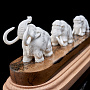 Скульптура "Мамонты 3" из бивня мамонта, фотография 3. Интернет-магазин ЛАВКА ПОДАРКОВ