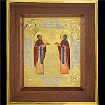 Икона "Петр и Феврония" Златоуст
