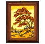 0063727/20*26см  Картина (янтарная крошка)  "ПЕЙЗАЖ" № 27