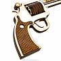 Деревянная игрушка "Револьвер MAGNUM 44", фотография 4. Интернет-магазин ЛАВКА ПОДАРКОВ