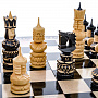 Шахматы деревянные с резными фигурами 50х50 см, фотография 9. Интернет-магазин ЛАВКА ПОДАРКОВ