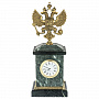 Настольный часы из камня "Герб РФ", фотография 1. Интернет-магазин ЛАВКА ПОДАРКОВ