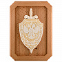Панно настольное из кости "Герб ФСБ", фотография 4. Интернет-магазин ЛАВКА ПОДАРКОВ