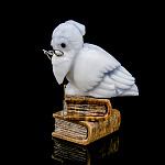 0070264 Нат камень ВОРОН УЧЕНЫЙ (ангидрид) 7,5*5,5*9см