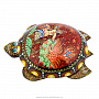Шкатулка-черепаха с художественной росписью "Жар-птица", фотография 4. Интернет-магазин ЛАВКА ПОДАРКОВ