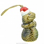 Елочная игрушка "Змея", фотография 5. Интернет-магазин ЛАВКА ПОДАРКОВ