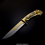 Нож подарочный "Тигр" Златоуст (в ассортименте), фотография 3. Интернет-магазин ЛАВКА ПОДАРКОВ