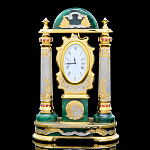 Часы настольные из натурального камня "Колонны"