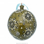 Новогодний елочный шар с росписью "Ночь, дерево, фонарь", фотография 3. Интернет-магазин ЛАВКА ПОДАРКОВ