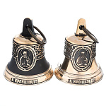 0050805/0529-чернение КОЛОКОЛ МАЛЫЙ "Иоанн Кронштадский" вес 300гр