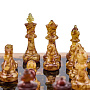 Шахматы с инкрустацией и фигурами из янтаря 28х28 см, фотография 5. Интернет-магазин ЛАВКА ПОДАРКОВ
