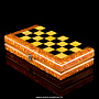 Шахматы янтарные "Янтарный король", фотография 7. Интернет-магазин ЛАВКА ПОДАРКОВ