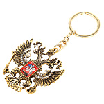 0069092 БРЕЛОК"ГЕРБ" со стразами