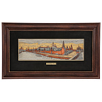 /27*55см Офорт цветной "Москва. Панорама Кремля" 