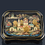 /15*12*4см Художественная роспись Шкатулка фигурная "" фигурная /160