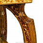 Шахматный стол с инкрустацией и фигурами из янтаря 99х53 см, фотография 13. Интернет-магазин ЛАВКА ПОДАРКОВ
