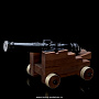 Пушка сувенирная чугунная, фотография 1. Интернет-магазин ЛАВКА ПОДАРКОВ