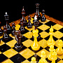 Шахматы янтарные "Янтарный король", фотография 4. Интернет-магазин ЛАВКА ПОДАРКОВ