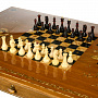 Шахматный стол со стульями "Самурай" с инкрустацией из янтаря , фотография 8. Интернет-магазин ЛАВКА ПОДАРКОВ
