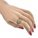 0037508/9.008 Латунь Древнерус.стиль ПЕРСТЕНЬ кольцо литой РАТИБОРЕЦ