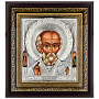 Икона "Николай Чудотворец" 50х47 см, фотография 4. Интернет-магазин ЛАВКА ПОДАРКОВ