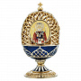 Пасхальное яйцо "Николай Чудотворец". Традиции Фаберже, фотография 5. Интернет-магазин ЛАВКА ПОДАРКОВ