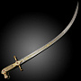 Сабля сувенирная "Восточная". Златоуст, фотография 4. Интернет-магазин ЛАВКА ПОДАРКОВ