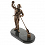 Бронзовая статуэтка "Металлург", фотография 2. Интернет-магазин ЛАВКА ПОДАРКОВ