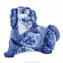 Скульптура "Собака найденыш". Гжель, фотография 2. Интернет-магазин ЛАВКА ПОДАРКОВ