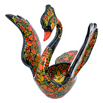 202830 Хохлома Сувенир БРАТИНА "Лебедь" высота ок. h=30 см